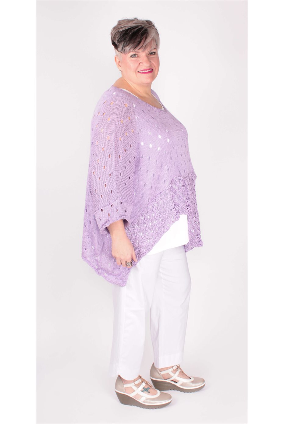 Pull Tricot Lilas